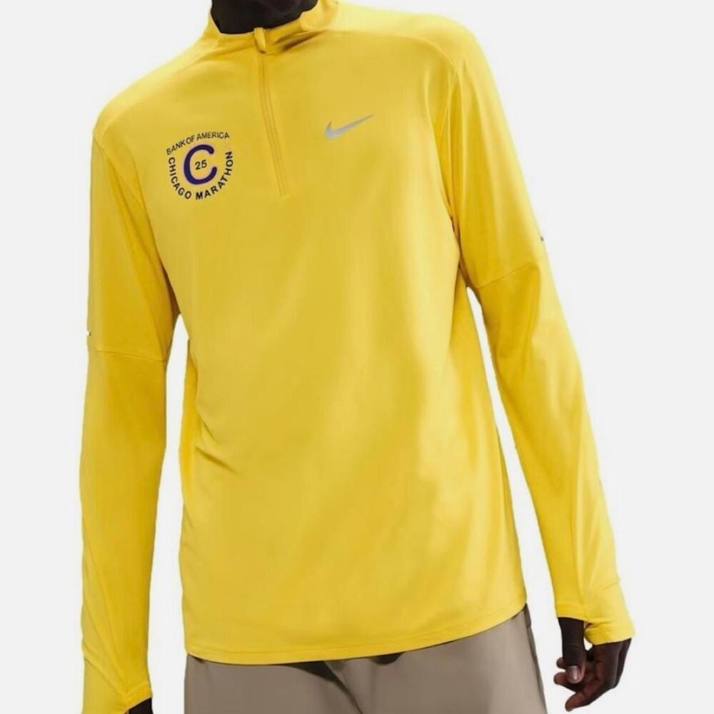 Nike Men's Yellow Sweatshirt